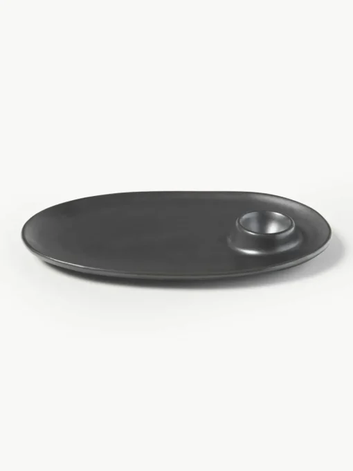 Ontbijtbord Flow van keramiek