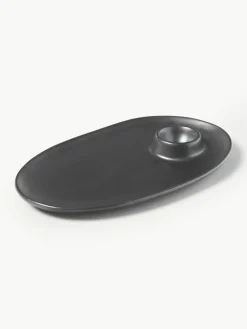 Ontbijtbord Flow van keramiek