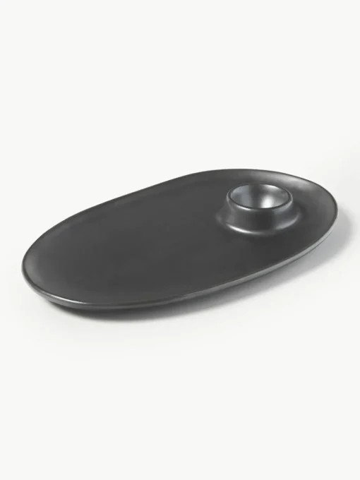 Ontbijtbord Flow van keramiek