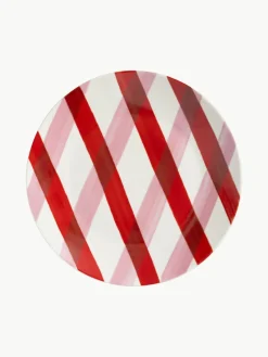 Ontbijtborden Bliss met kerstmotief, 4-delig