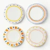 Ontbijtborden Boavista van porselein, set van 4