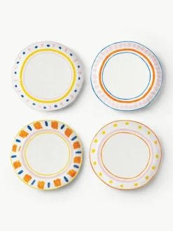 Ontbijtborden Boavista van porselein, set van 4