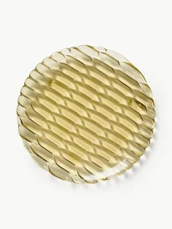 Ontbijtborden Jellies met structuurpatroon, 4 stuks