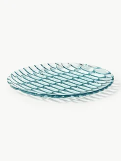 Ontbijtborden Jellies met structuurpatroon, 4 stuks