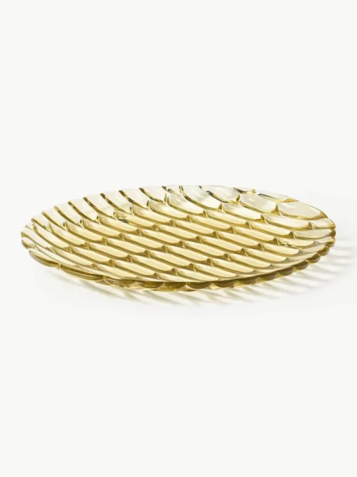 Ontbijtborden Jellies met structuurpatroon, 4 stuks
