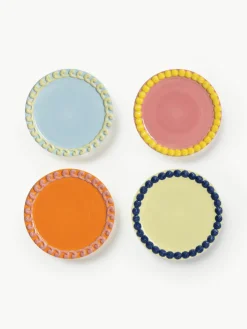 Ontbijtschalen Whip van dolomiet, set van 4