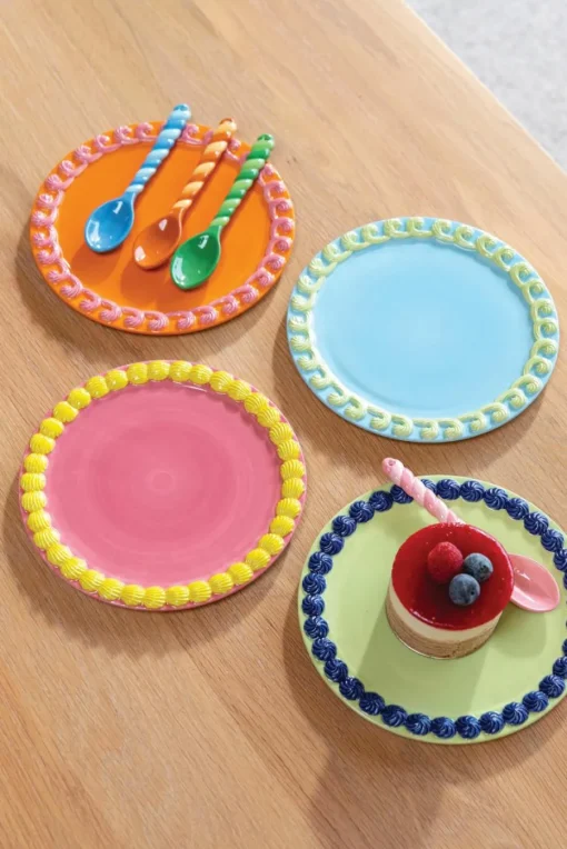 Ontbijtschalen Whip van dolomiet, set van 4