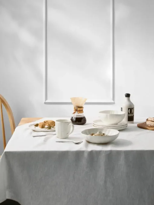 Ontbijtset Sali met reliëf, 4 personen (12-delig)
