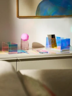 Opbergdozen Lacy van acrylglas, set van 2