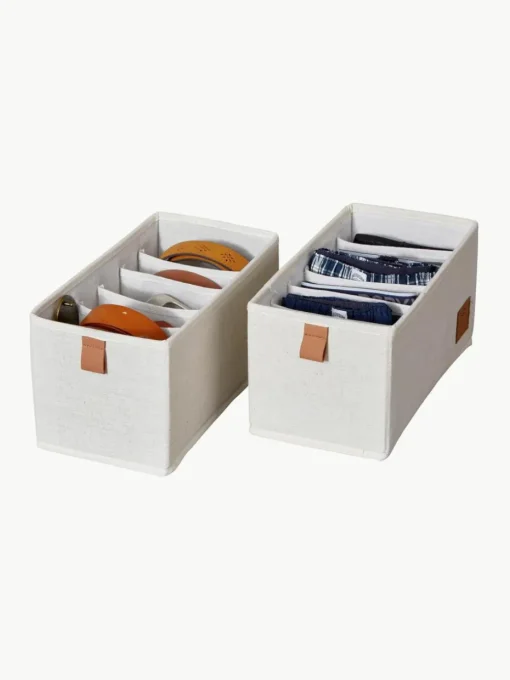 Opbergdozen Premium, 2 stuks