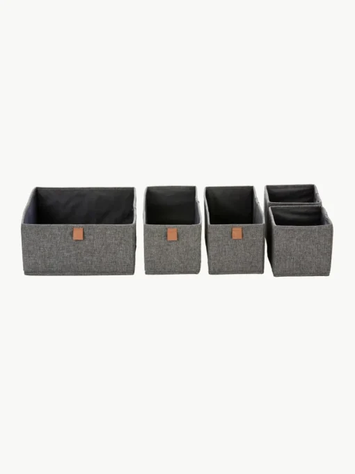 Opbergdozen Premium, set van 5