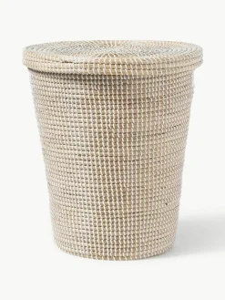 Opbergmand Aleya van zeegras met deksel