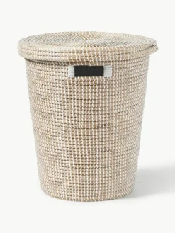 Opbergmand Aleya van zeegras met deksel