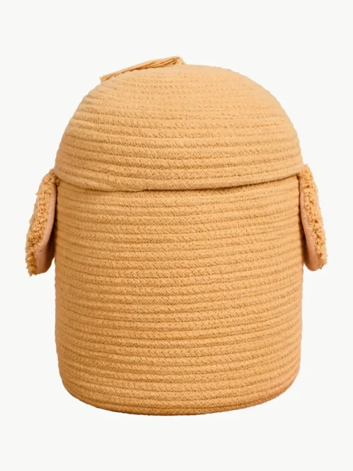 Opbergmand Charlie the Chicken met deksel, handgemaakt