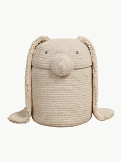 Opbergmand Rita the Rabbit met deksel, handgemaakt