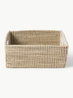 Opbergmanden Aleya van zeegras, set van 3