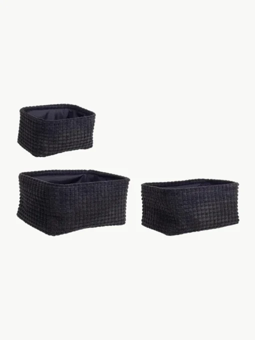 Opbergmanden Nicky, set van 3