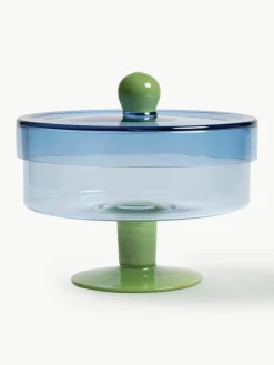Opbergpot Duo van glas