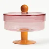Opbergpot Duo van glas
