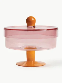 Opbergpot Duo van glas