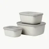 Opbergpotten Cirqula, set van 3