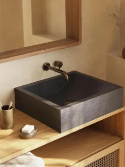 Opzetwastafel Kuveni van terrazzo