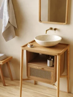 Opzetwastafel Kuveni van terrazzo