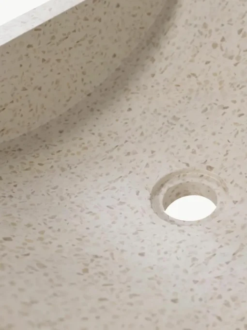 Opzetwastafel Kuveni van terrazzo