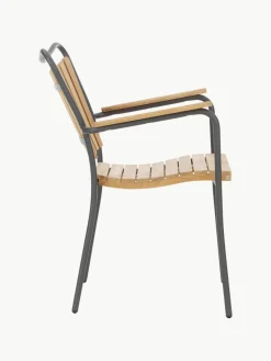 Outdoor armstoel Ellen van hout