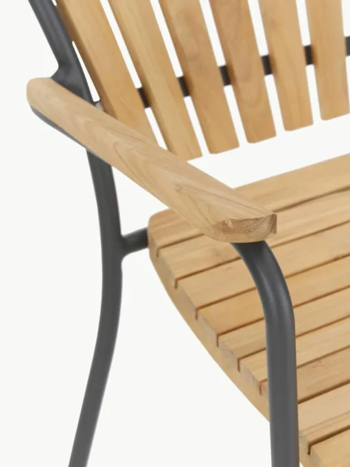 Outdoor armstoel Ellen van hout