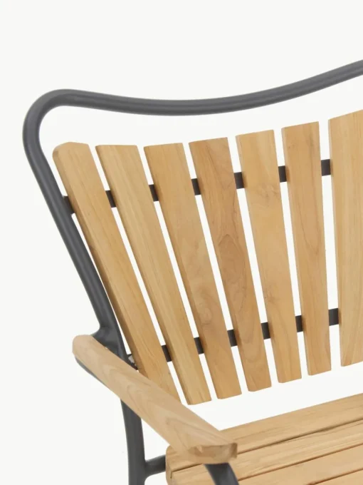 Outdoor armstoel Ellen van hout