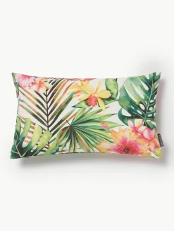 Outdoor kussenhoes Kokamo met tropische print