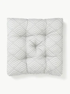 Outdoor stoelkussen Milano met grafisch patroon
