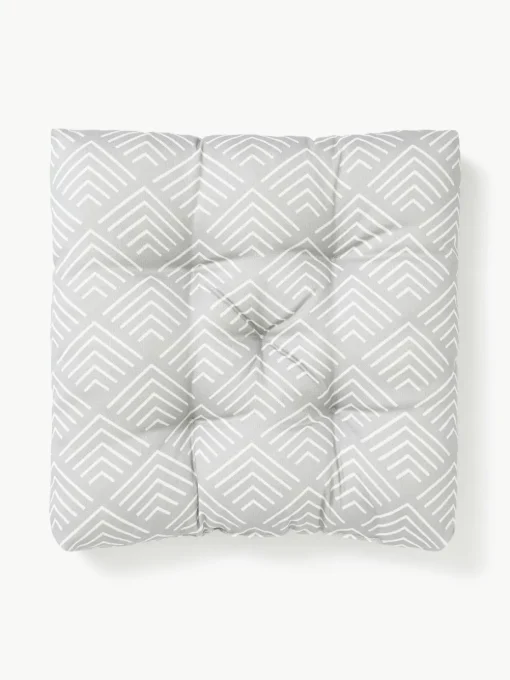 Outdoor stoelkussen Milano met grafisch patroon