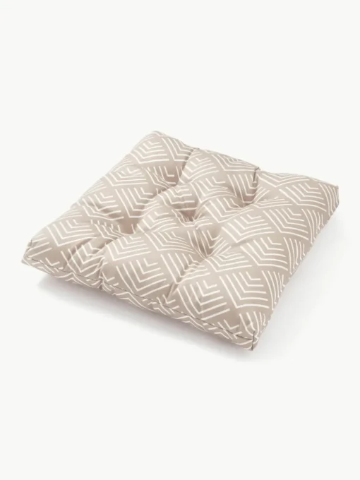 Outdoor stoelkussen Milano met grafisch patroon