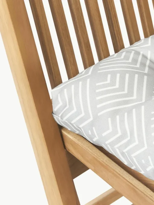 Outdoor stoelkussen Milano met grafisch patroon