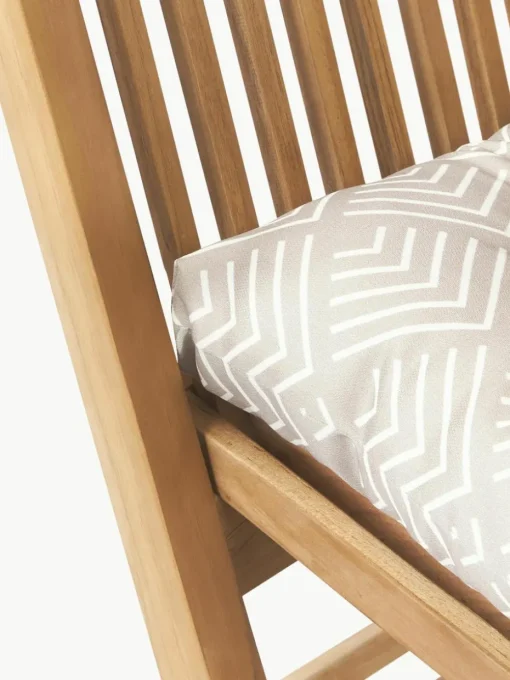 Outdoor stoelkussen Milano met grafisch patroon