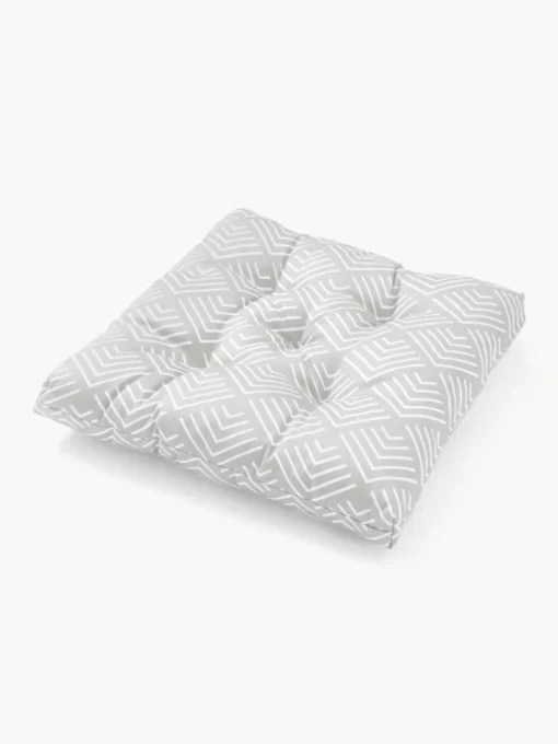 Outdoor stoelkussen Milano met grafisch patroon