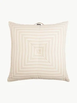 Outdoor vloerkussen Cozy met strepen
