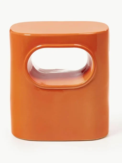 Ovale bijzettafel Space