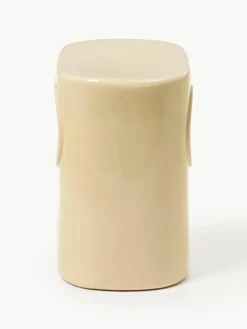 Ovale bijzettafel Space