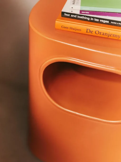 Ovale bijzettafel Space