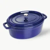 Ovale braadpan La Cocotte uit gietijzer