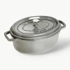 Ovale braadpan La Cocotte uit gietijzer