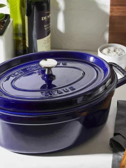Ovale braadpan La Cocotte uit gietijzer