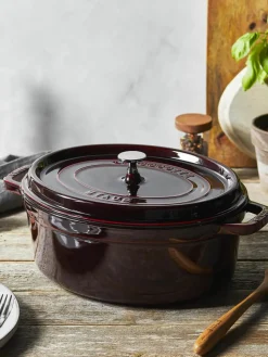 Ovale braadpan La Cocotte uit gietijzer