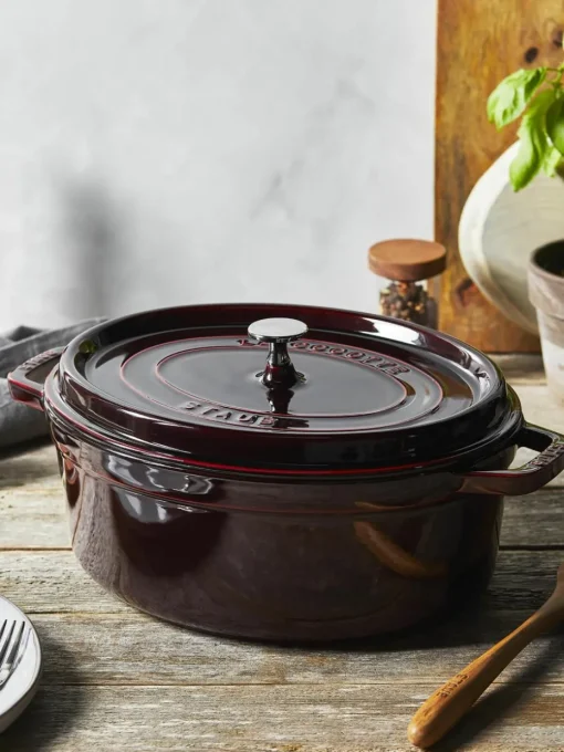 Ovale braadpan La Cocotte uit gietijzer