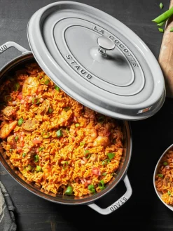 Ovale braadpan La Cocotte uit gietijzer