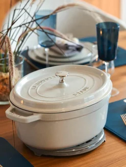 Ovale braadpan La Cocotte uit gietijzer