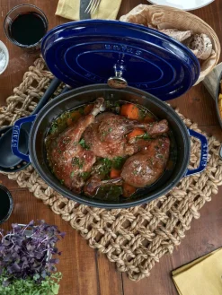Ovale braadpan La Cocotte uit gietijzer